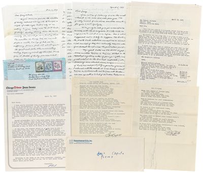 Archive of Letters & Typescripts: 1965-1977