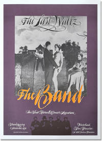 the band last waltz (VERY RAREオリジナルポスター)