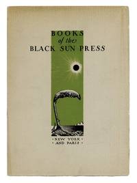 Books of the Black Sun Press