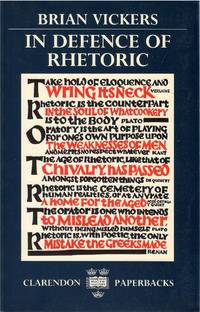 In Defence of Rhetoric
