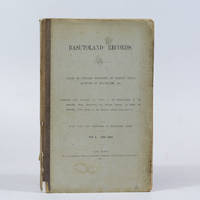 Basutoland records. Copies of Official Documents of Various Kinds, Accounts of Travellers &amp;c. Volume 1 1833-1852 by Sauer, J.W. and Theal, Geo (et al)