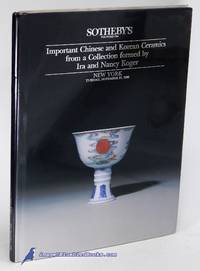 Important Chinese and Korean Ceramics from a Collection formed by Ira and  Nancy Koger (New York, November 27, 1990) by KOGER, Ira and Nancy (collectors) - [1990]