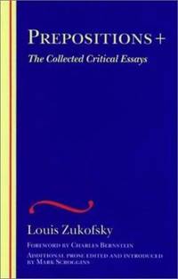 image of Prepositions + : The Collected Critical Essays