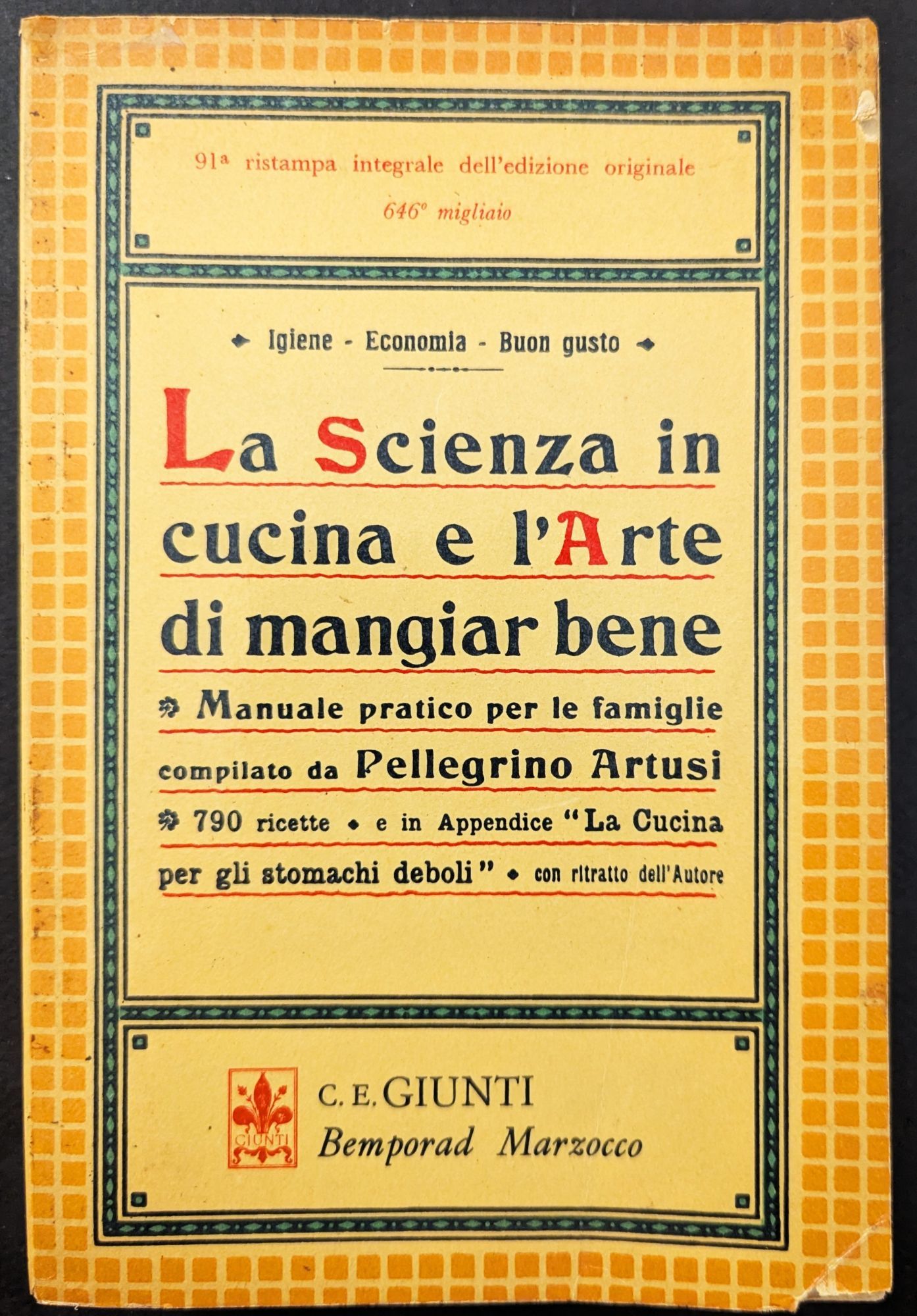 La scienza in cucina e l’arte di mangiar bene. Man