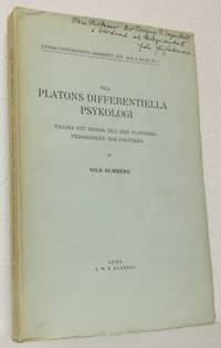 Till Platons differentiella psykologi. Tillika…