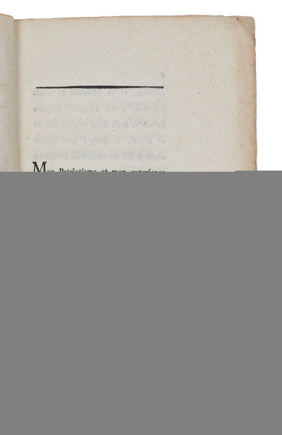 Examen impartial d'un Écrit intitulé déclaration de Louis XVIII. Roi de France et de Navarre (...) le 15. Septembre 1795. (photo 4)