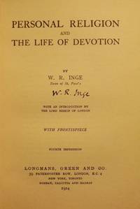 PERSONAL RELIGION AND THE LIFE OF DEVOTION