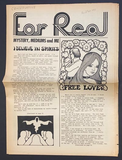 For Real. Vol. 1 no. 2 (February 1971)