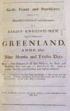 God's Power and Providence, Shewed in the Miraculous Preservation and Deliverance of Eight English-Men ...
