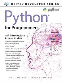 Python for Programmers, 1st Edition