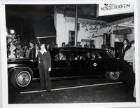 image of 9 x 7 Inch Black and White Press Photograph, President Jimmy Carter Inscribed to Andy (Andrew) Hutch