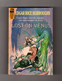 image of Lost on Venus - Carson Napier Faces the Supermen and Super-Monsters of Amtor. Ace Books # 49501, Circa 1960. Frank Frazetta Cover