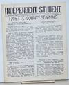 Independent Student. September 1960