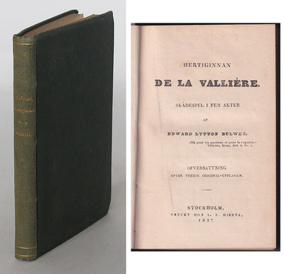 Hertiginnan de la Vallière. Skådespel i fem…