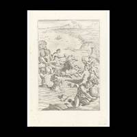 Arrival of the Hesperiden in Naples, Photo Rag Bright White, Premium Quality, A4