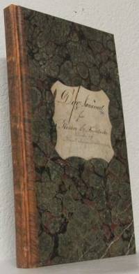 Dagjournal för resan till Frankrike år 1828.