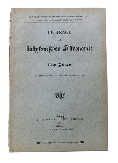 Beitrage zur Babylonischen Astronomie