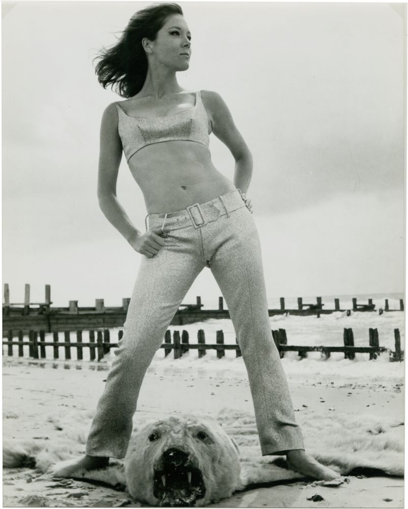 Diana Rigg in fashion promo shot for The Avengers (Original photograph