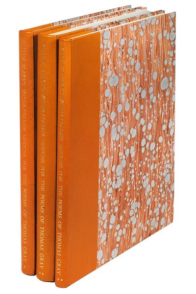 Water-Colour Designs For The Poems Of Thomas Gray. A Facsimile with Introduction and Commentary by Sir Geoffrey Keynes