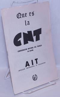 image of Que es la CNT: Confederacion Nacional del Trabajo de España