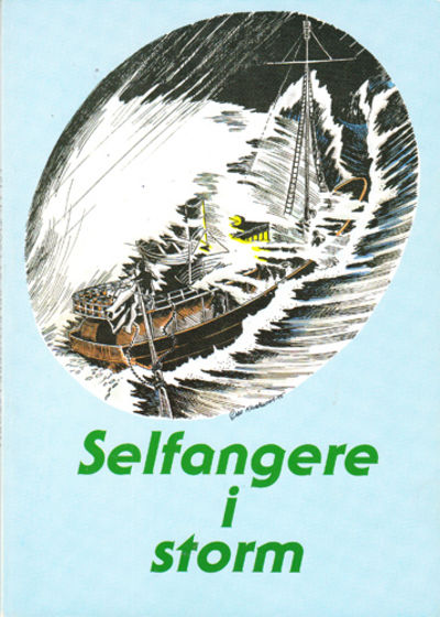 Selfangere i storm. Med 