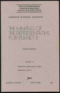 cover of The Making of the Representative for Planet 8: Volume IV