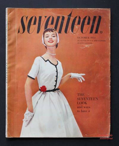 Seventeen Magazine, October 1953. WITH DRAWINGS…