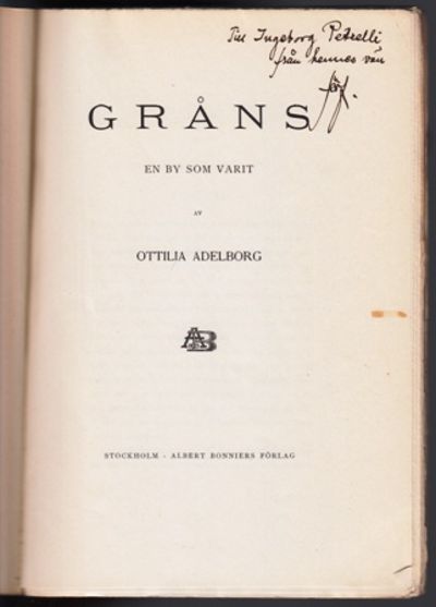 Gråns. En by som varit.