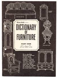 image of Women's Weekly Dictionary of Furniture Part One A to L