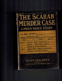 The Scarab Murder Case ; A Philo Vance Story by S.S Van Dine - First Edition - 1930 - from Dale Steffey Books (SKU: 005625)