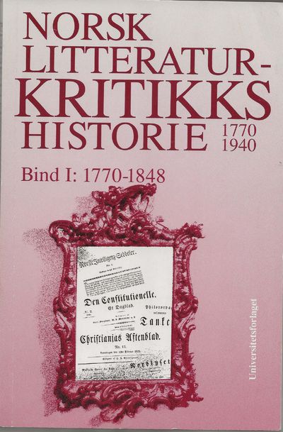 Norsk litteraturkritikks historie 1770-1848