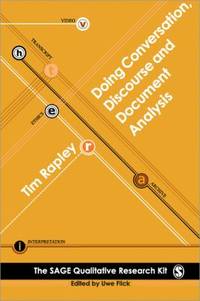 Doing Conversation, Discourse and Document Analysis