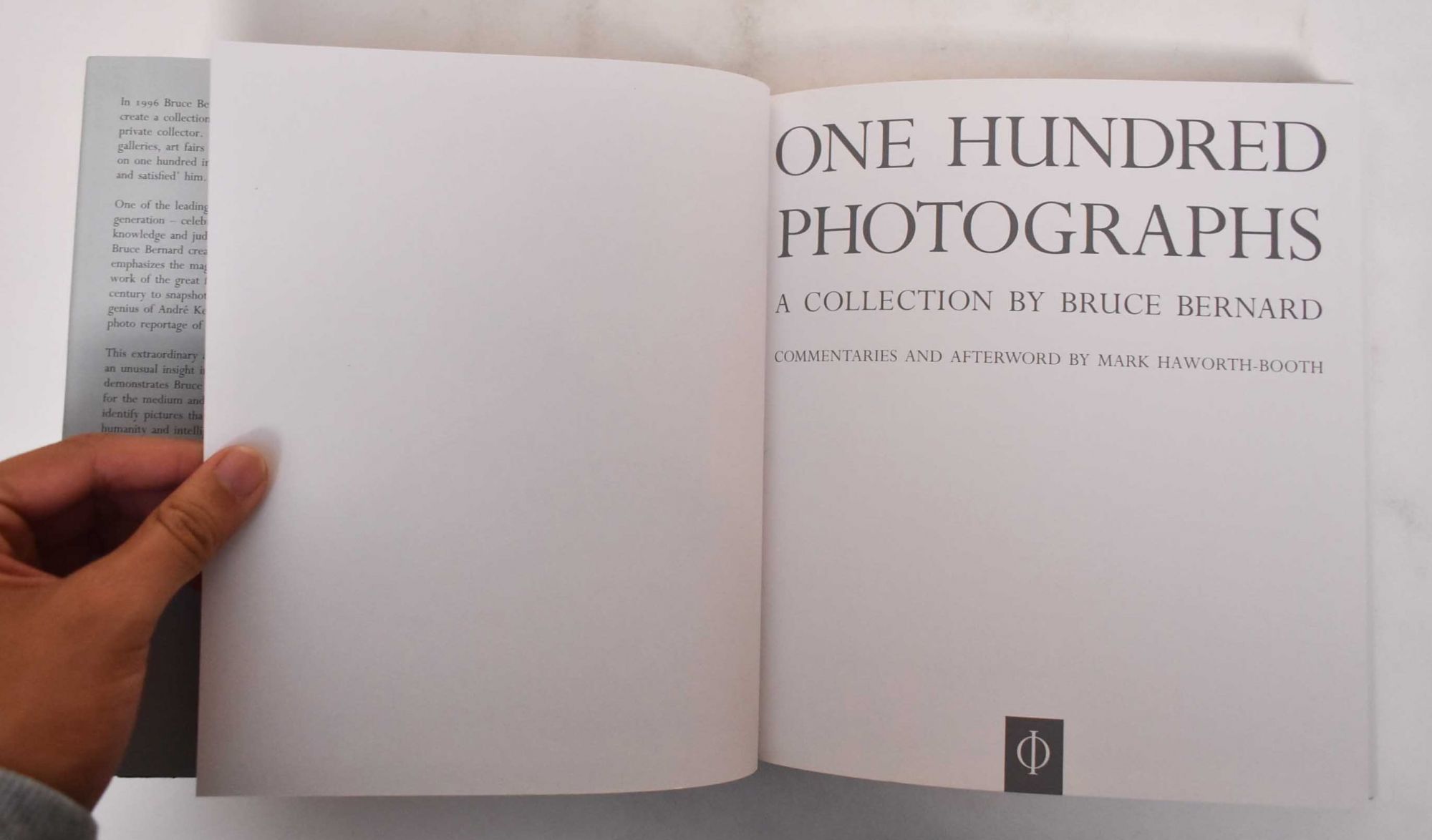 アート・デザイン・音楽 One Hundred Photographs Bruce Bernard One hundred photographs : a collection by Bruce Bernard by Bernard