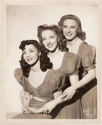 cover of Two original photographs of dance group The Biltmorettes, circa 1940s