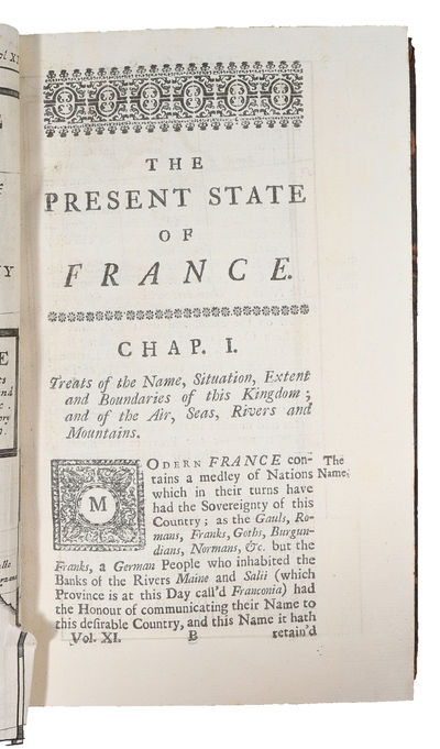 Modern History: or, the Present State of all Nations. Describing their respective Situations, Persons, Habits, Buildings (...) Vol. 11. France. (photo 4)
