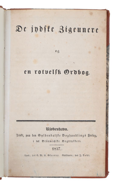 De jydske Zigeunere og en rotvelsk Ordbog. (photo 2)