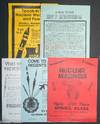 [Collection of five handbills by various anti-nuclear student groups at the University of California Berkeley]