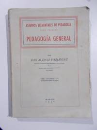 PedagogÃ­a general by Luis Alonso FernÃ¡ndez