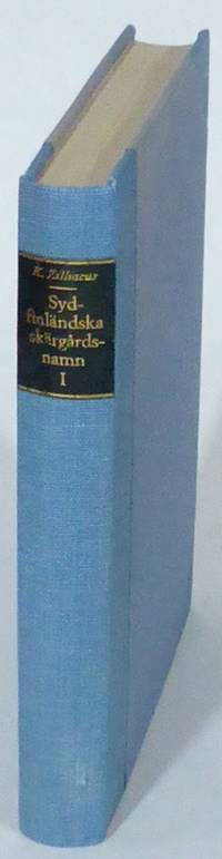 Sydfinländska skärgårdsnamn. I (allt som utkom).…
