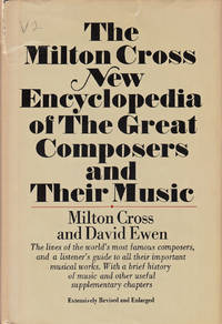 cover of The Milton Cross New Encyclopedia of the Great Composers and Their Music Volume Two