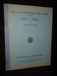 image of Great Passages From the Torah