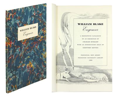 William Blake Engraver: A Descriptive Catalogue... by Charles Ryskamp..