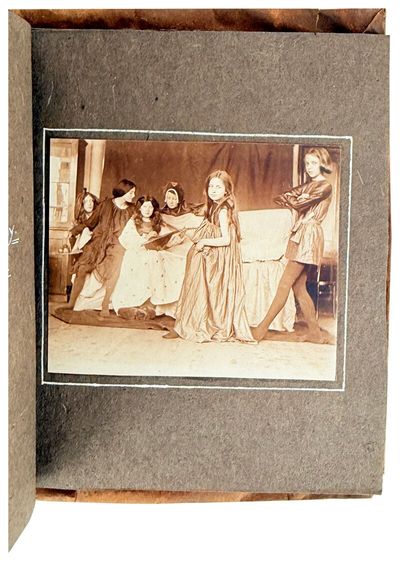 Original Victorian Photo Album of...