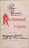 [VIRGINIA] [RICHMOND] [VALENTINE] ADVANTAGES OF RICHMOND, VIRGINIA