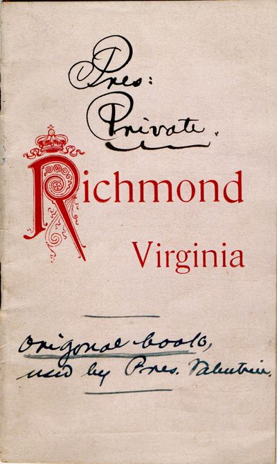 [VIRGINIA] [RICHMOND] [VALENTINE] ADVANTAGES OF RICHMOND, VIRGINIA