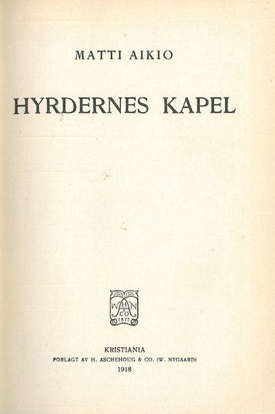 Hyrdernes kapel.