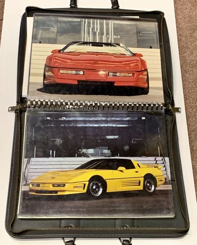 CORVETTE C4 PHOTOGRAPHY SALES PORTFOLIOS From a Florida Custom Corvette Dealership
