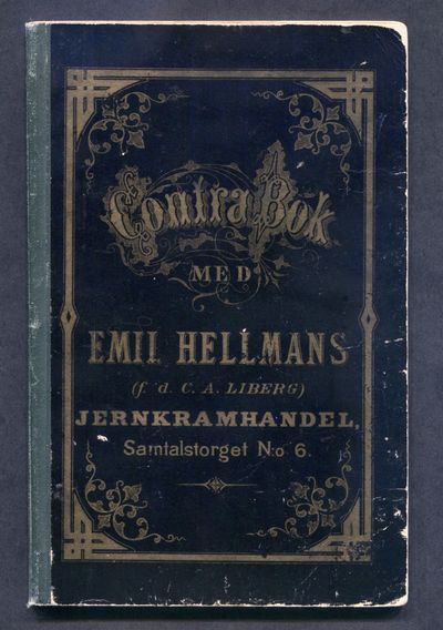 [Handskriven kassabok] Contra bok 1887 mellan…