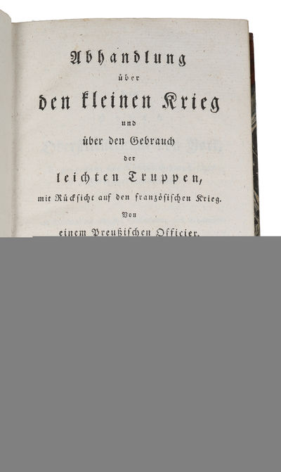 Abhandlung über den kleinen Krieg und über gebrauch der leichten Truppen, mit Rücksicht auf den französischen Krieg. Von einem Preussischen Officier. (Mit Anmerkungen von L.S. von Brekenhof). Zweite vermehrte Ausgabe, mit einem Anhang von Fragmenten. ... (photo 3)