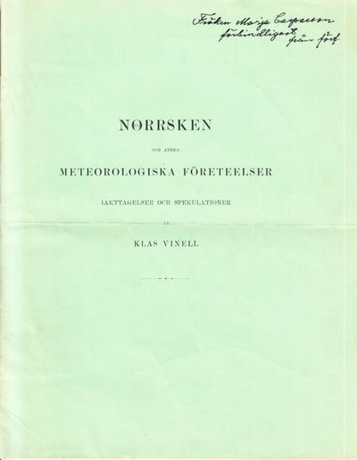 Norrsken och andra meteorologiska företeelser.…